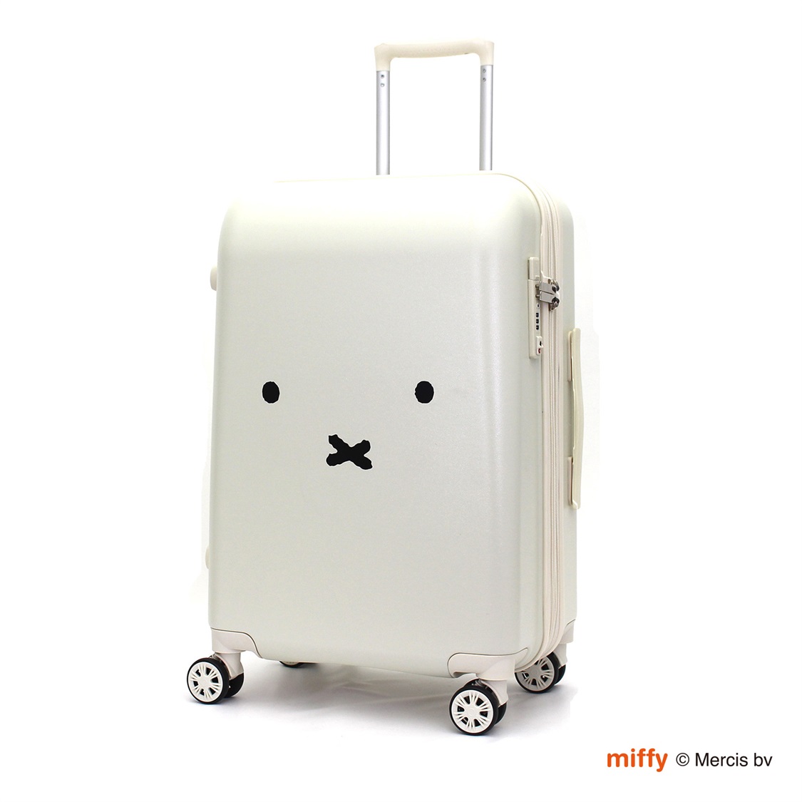 ミッフィー/miffy】ミッフィー 拡張式スーツケース 55－60L Life Style 