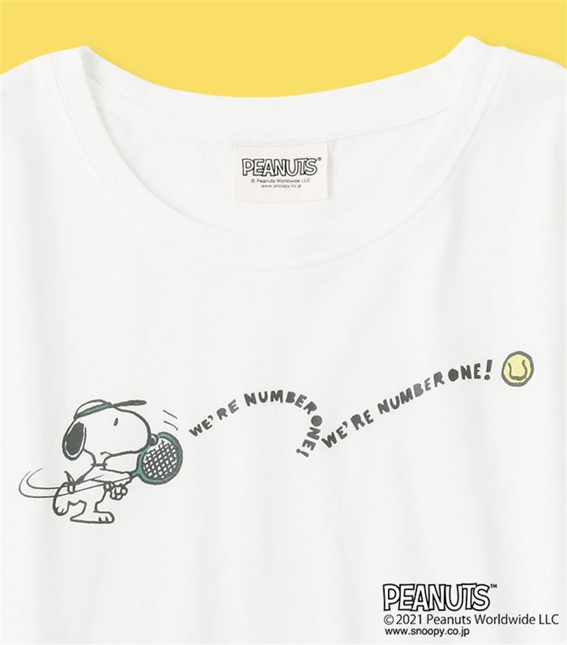 スヌーピーテニスtシャツ Cross Marche クロスプラス公式通販サイト