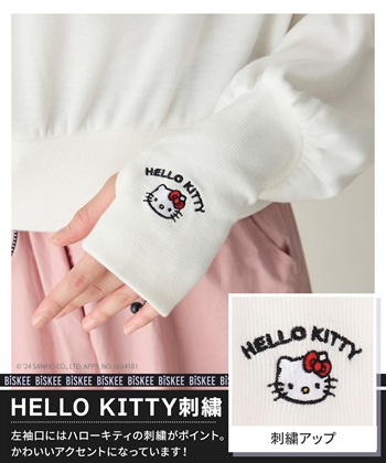 Life Style by cross marche 【BISKEE×HELLO KITTYコラボ】ハローキティリボンスウェット_subthumb_5