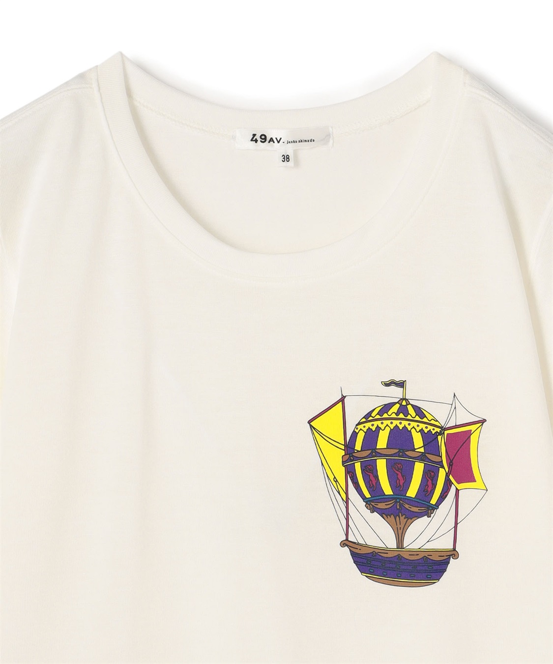 プリントTシャツ 49AV.junko shimada｜クロスプラス公式通販サイト