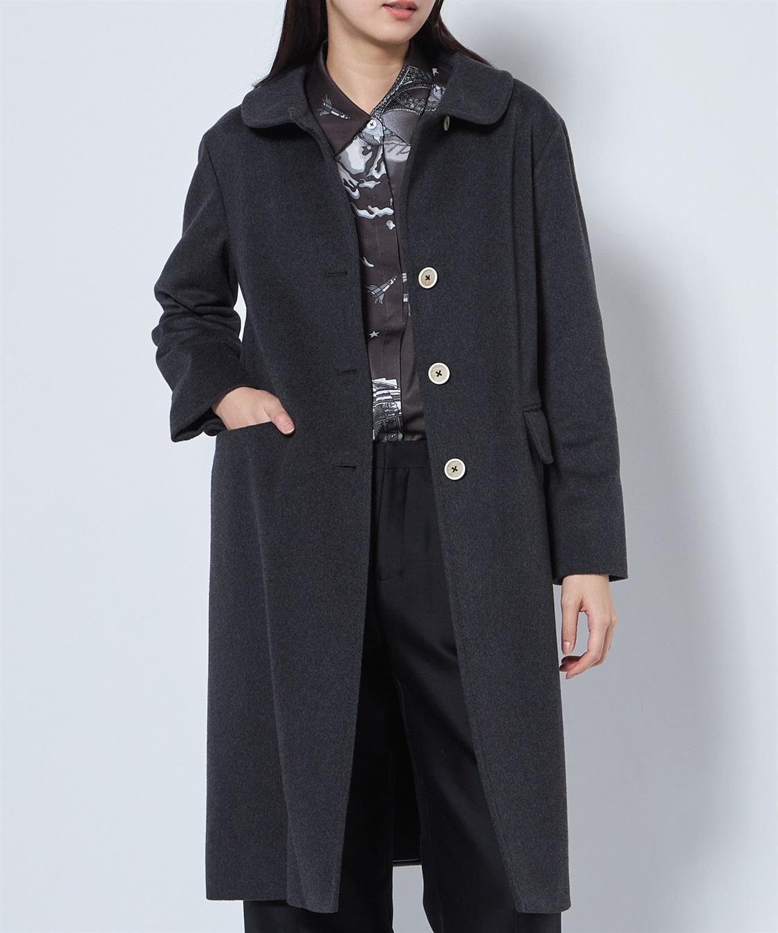 【期間限定価格】上品ホワイトコート　JUNKO SHIMADA 定価11万＃コート
