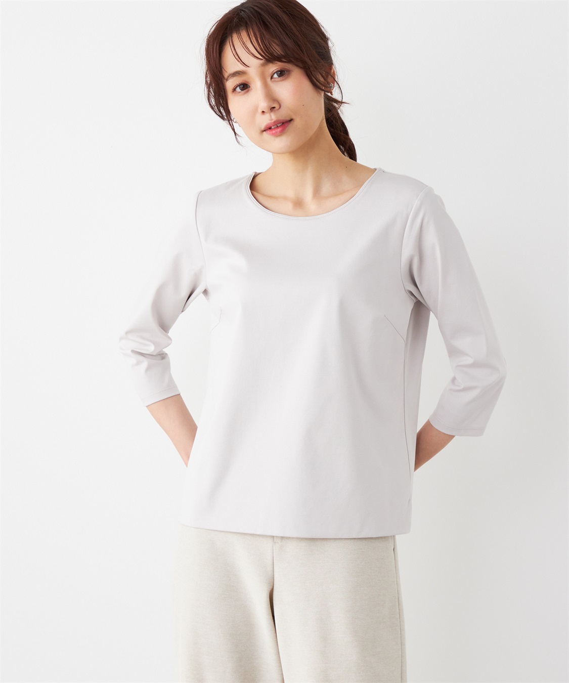 七分袖Tシャツ A/C DESIGN BY ALPHA CUBIC｜クロスプラス公式通販サイト