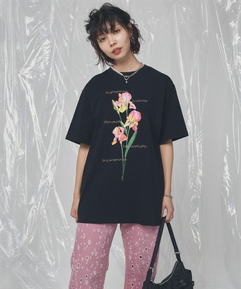 ELLEgirl アイリスプリントチュニックTシャツ_subthumb_3