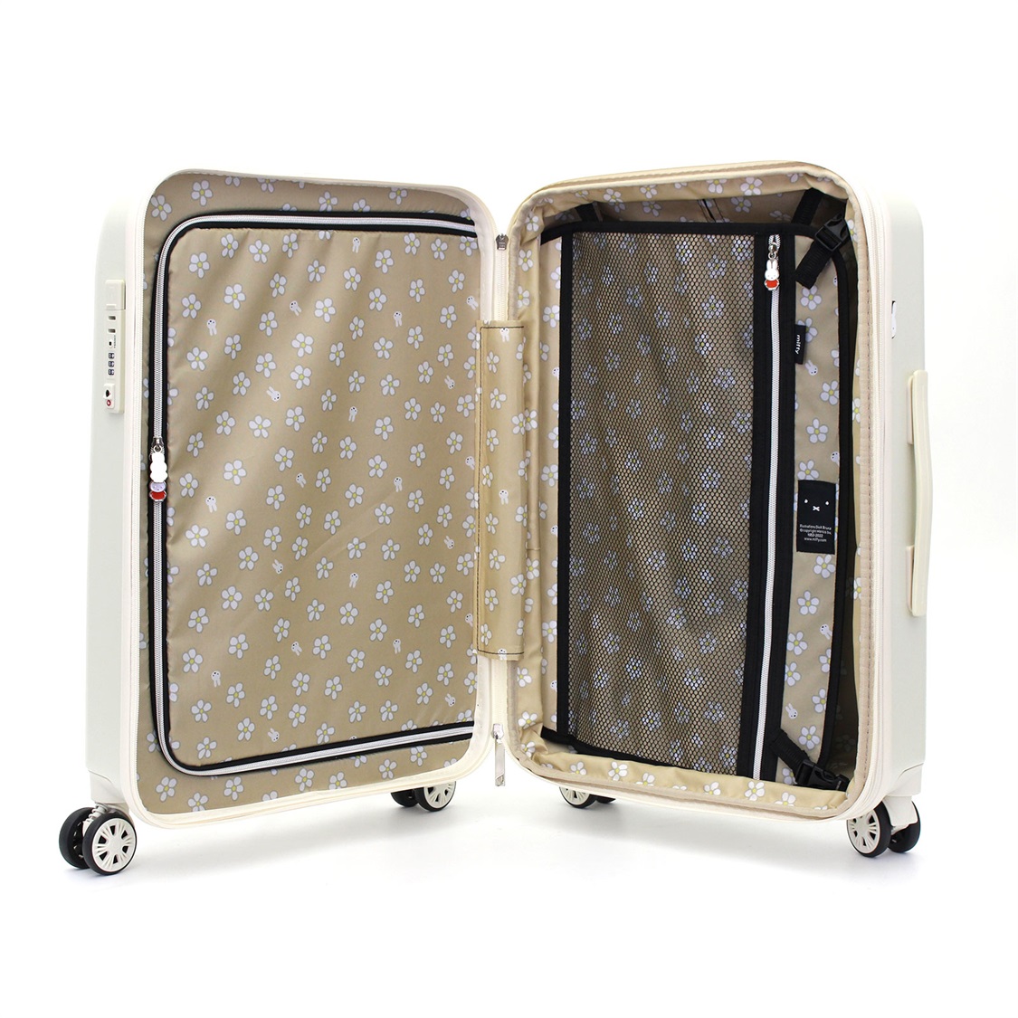 【ミッフィー/miffy】ミッフィー 拡張式スーツケース　55－60L