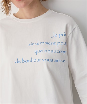 Petit Honfleur オーガニックコットンロゴTシャツ_subthumb_4