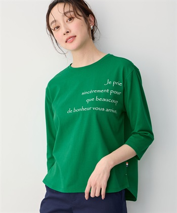 Petit Honfleur オーガニックコットンロゴTシャツ_subthumb_11