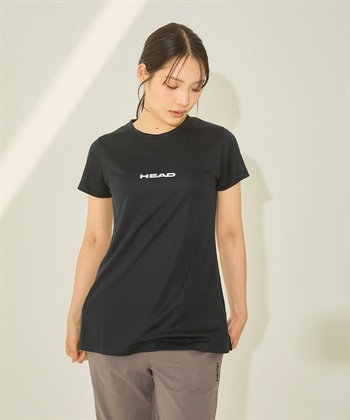 HEAD 《DRY・UVカット》ドライメッシュベーシックロゴTシャツ【HEAD/ヘッド】ウォーキング フィットネス ヨガ ピラティス  スポーツ_subthumb_2