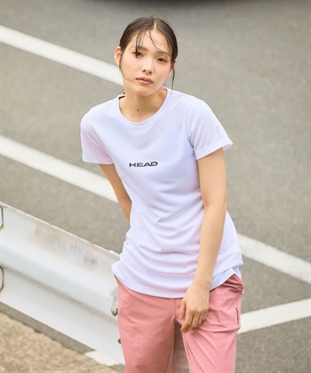 HEAD 《DRY・UVカット》ドライメッシュベーシックロゴTシャツ【HEAD/ヘッド】ウォーキング フィットネス ヨガ ピラティス  スポーツ_subthumb_4