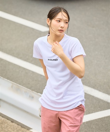 Life Style by cross marche 《DRY・UVカット》ドライメッシュベーシックロゴTシャツ【HEAD/ヘッド】ウォーキング フィットネス ヨガ ピラティス  スポーツ_subthumb_5