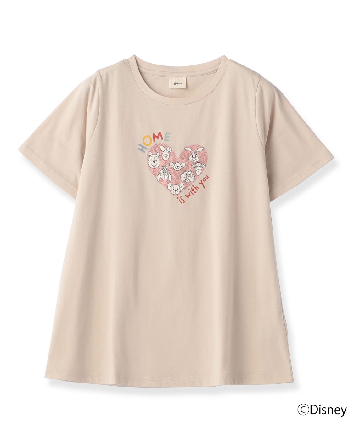 Disney】くまのプーさんプリント半袖Tシャツ 推部屋plus｜クロスプラス