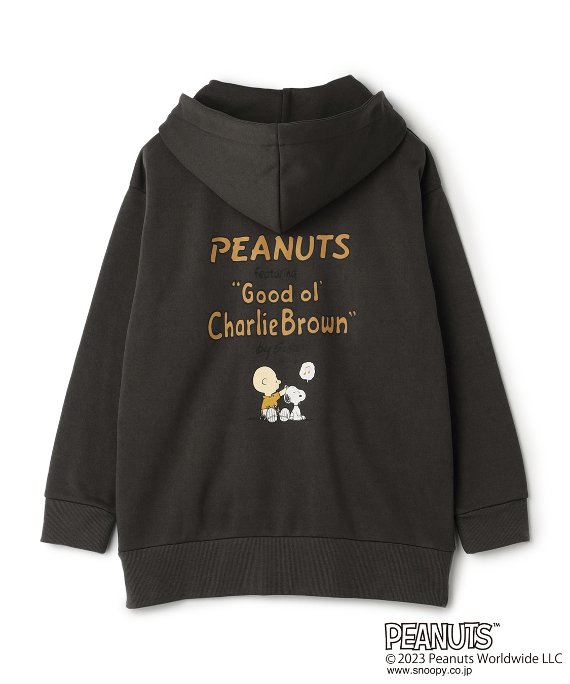 【ピーナッツ/PEANUTS】スヌーピーZIPパーカープルオーバー