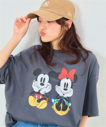 Life Style by cross marche 【Disney/ディズニー】ミッキー＆ミニープリント半袖Tシャツ_subthumb_7