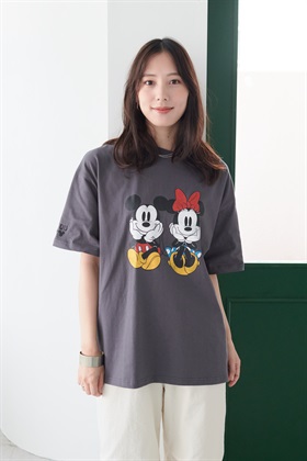 Life Style by cross marche 【Disney/ディズニー】ミッキー＆ミニープリント半袖Tシャツ_subthumb_9