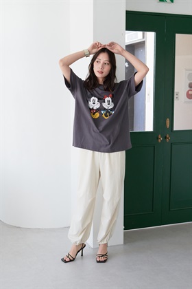 Life Style by cross marche 【Disney/ディズニー】ミッキー＆ミニープリント半袖Tシャツ_subthumb_10