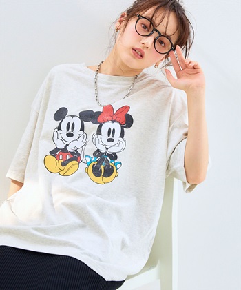 Life Style by cross marche 【Disney/ディズニー】ミッキー＆ミニープリント半袖Tシャツ_subthumb_14