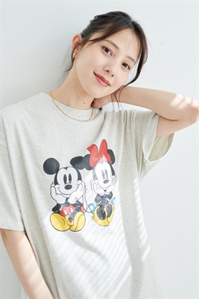 Life Style by cross marche 【Disney/ディズニー】ミッキー＆ミニープリント半袖Tシャツ_subthumb_19