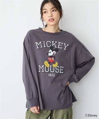 anyfee 【anyfee】《Disney/ディズニー》ミッキーマウスオールドグラフィックプリントTシャツ_subthumb_8