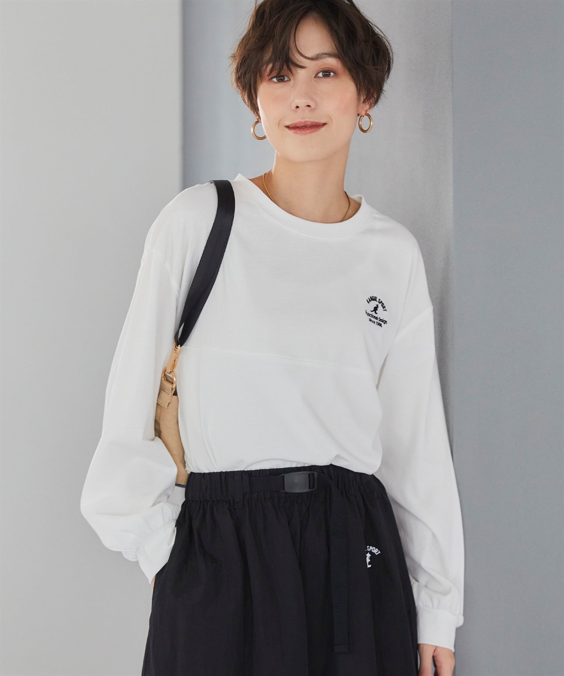 KANGOL SPORT】長袖BIGTシャツ KANGOL SPORT｜クロスプラス公式通販サイト