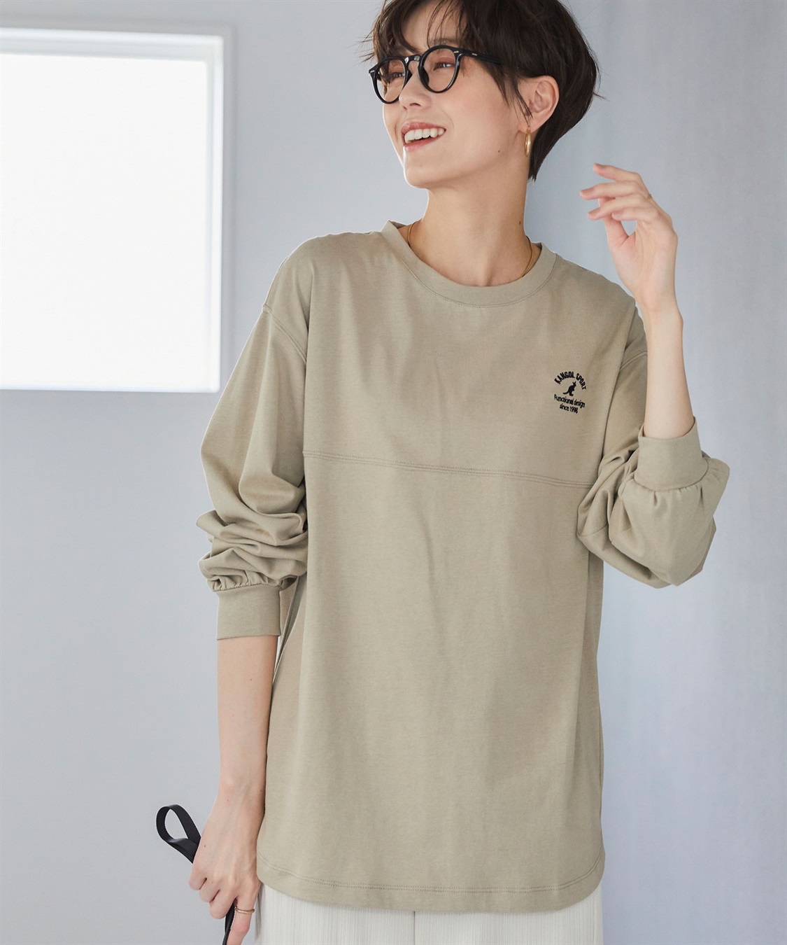 KANGOL SPORT】長袖BIGTシャツ KANGOL SPORT｜クロスプラス公式通販サイト