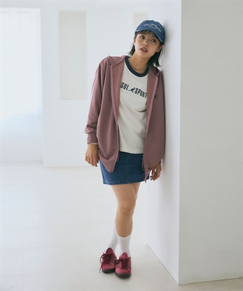 Life Style by cross marche 《DRY・UV対策》裏パイル丈長パーカー【KANGOL SPORT/カンゴールスポーツ】_subthumb_23