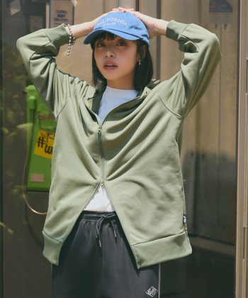 Life Style by cross marche 《DRY・UV対策》裏パイル丈長パーカー【KANGOL SPORT/カンゴールスポーツ】_subthumb_25