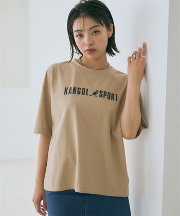 KANGOL SPORT 《DRY・UV対策》5分袖ベーシックロゴＴシャツ【KANGOL SPORT/カンゴールスポーツ】_subthumb_2