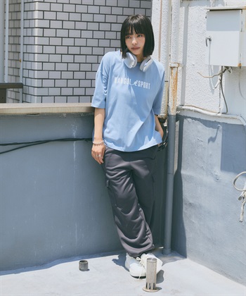 Life Style by cross marche 《DRY・UV対策》5分袖ベーシックロゴＴシャツ【KANGOL SPORT/カンゴールスポーツ】_subthumb_10