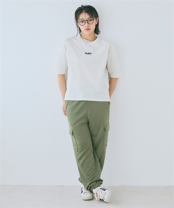 Life Style by cross marche 《DRY・UV対策・ストレッチ》5分袖刺繍ストレッチTシャツ【KANGOL SPORT/カンゴールスポーツ】_subthumb_9