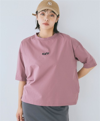 KANGOL SPORT 《DRY・UV対策・ストレッチ》5分袖刺繍ストレッチTシャツ【KANGOL SPORT/カンゴールスポーツ】_subthumb_10