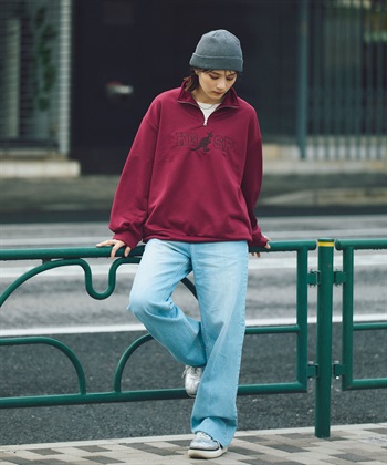 Life Style by cross marche 《DRY・UVカット》ハーフジップロゴプルオーバー【KANGOL SPORT/カンゴールスポーツ】_subthumb_25