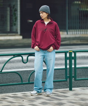 Life Style by cross marche 《DRY・UVカット》ハーフジップロゴプルオーバー【KANGOL SPORT/カンゴールスポーツ】_subthumb_26