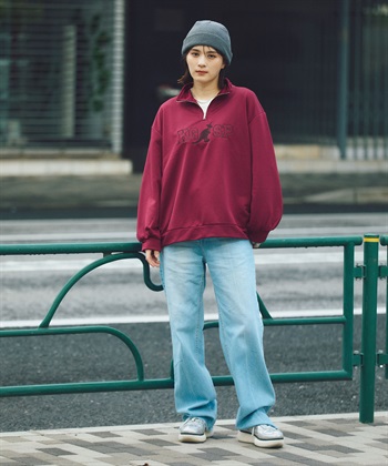 Life Style by cross marche 《DRY・UVカット》ハーフジップロゴプルオーバー【KANGOL SPORT/カンゴールスポーツ】_subthumb_27