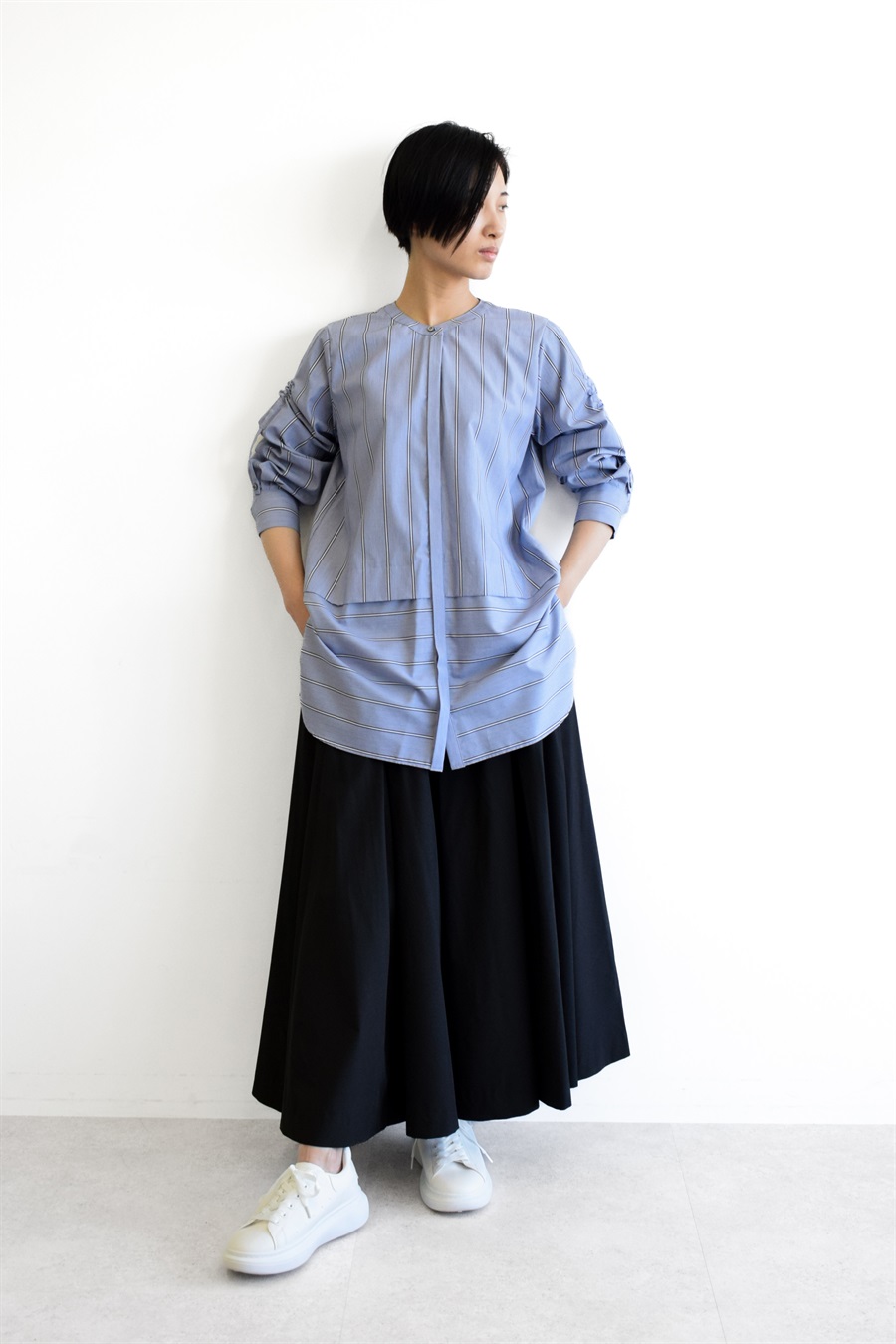 切り替えフレアスカート ATSURO TAYAMA｜クロスプラス公式通販サイト