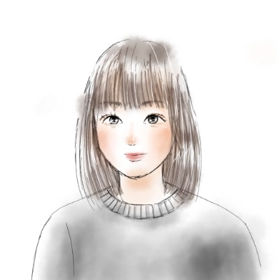 ELLEgirlスタッフHanaさんのイラスト