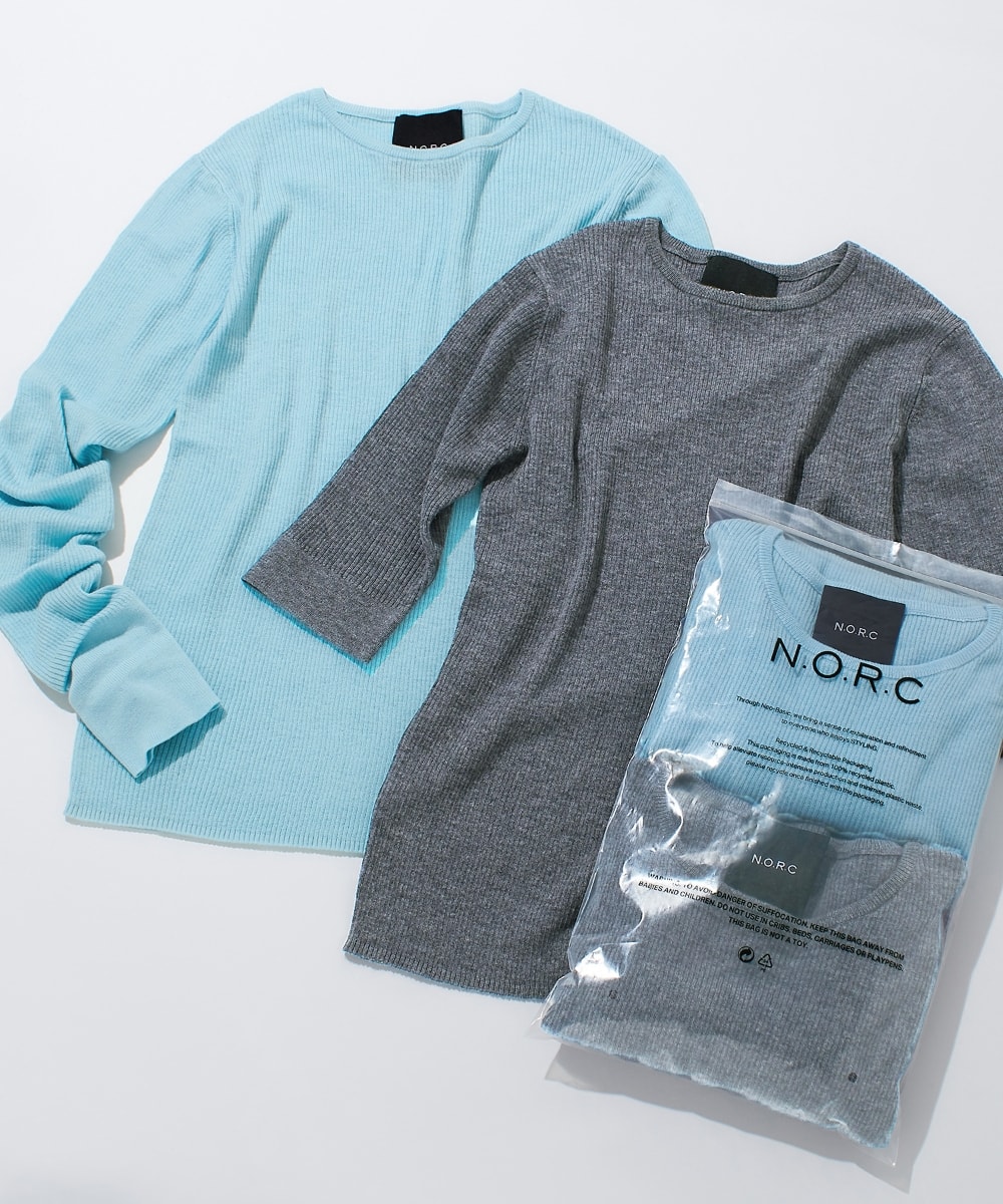 【5周年限定】WOOL SILK PACK KNIT 11,000yen (tax in)