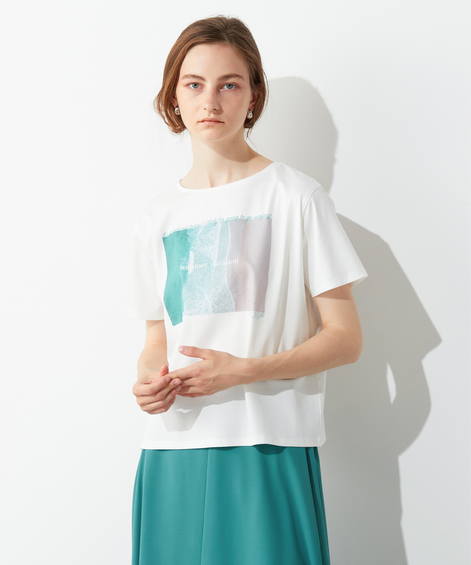 フォトプリントTシャツ ¥4,389 （tax in）