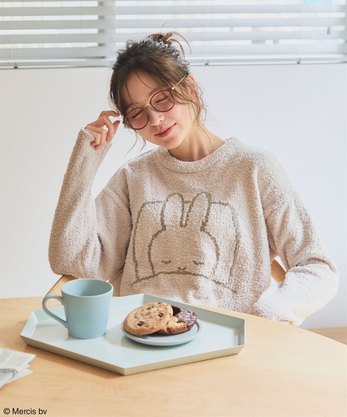 【miffy/ミッフィー】もこもこルームウェアトップス ¥5,489(tax in)